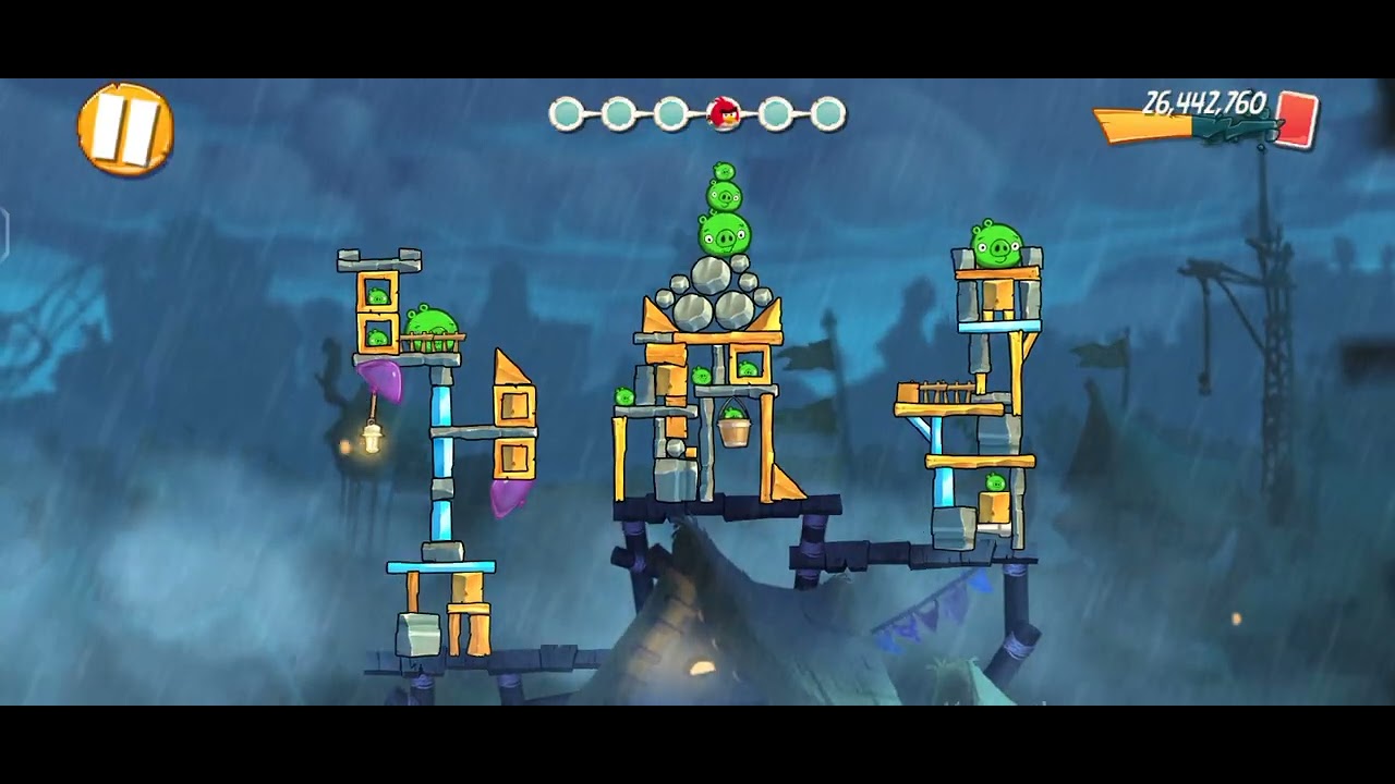 Angry Birds 2 Daily Challenge Today Terence Trial Sunday 4-5-6 