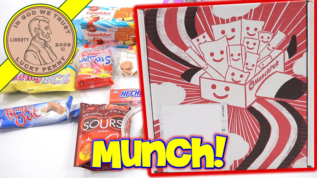 MunchPak Monthly Surprise Subscription Candy & Snacks Box