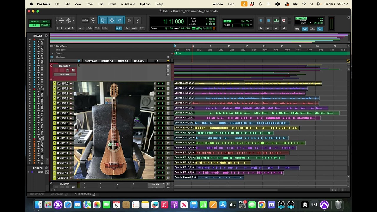 [GRATIS] V-Trotamundo Bajo Quinto One Shots: Cuerda 5 Traste 17 - Re