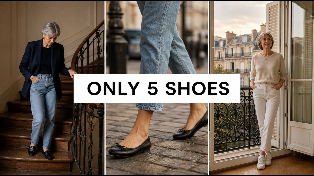 French Women Over 60 Only Own These 5 Shoes