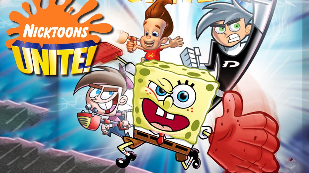 Nicktoons Unite Full Gameplay Walkthrough (Longplay)