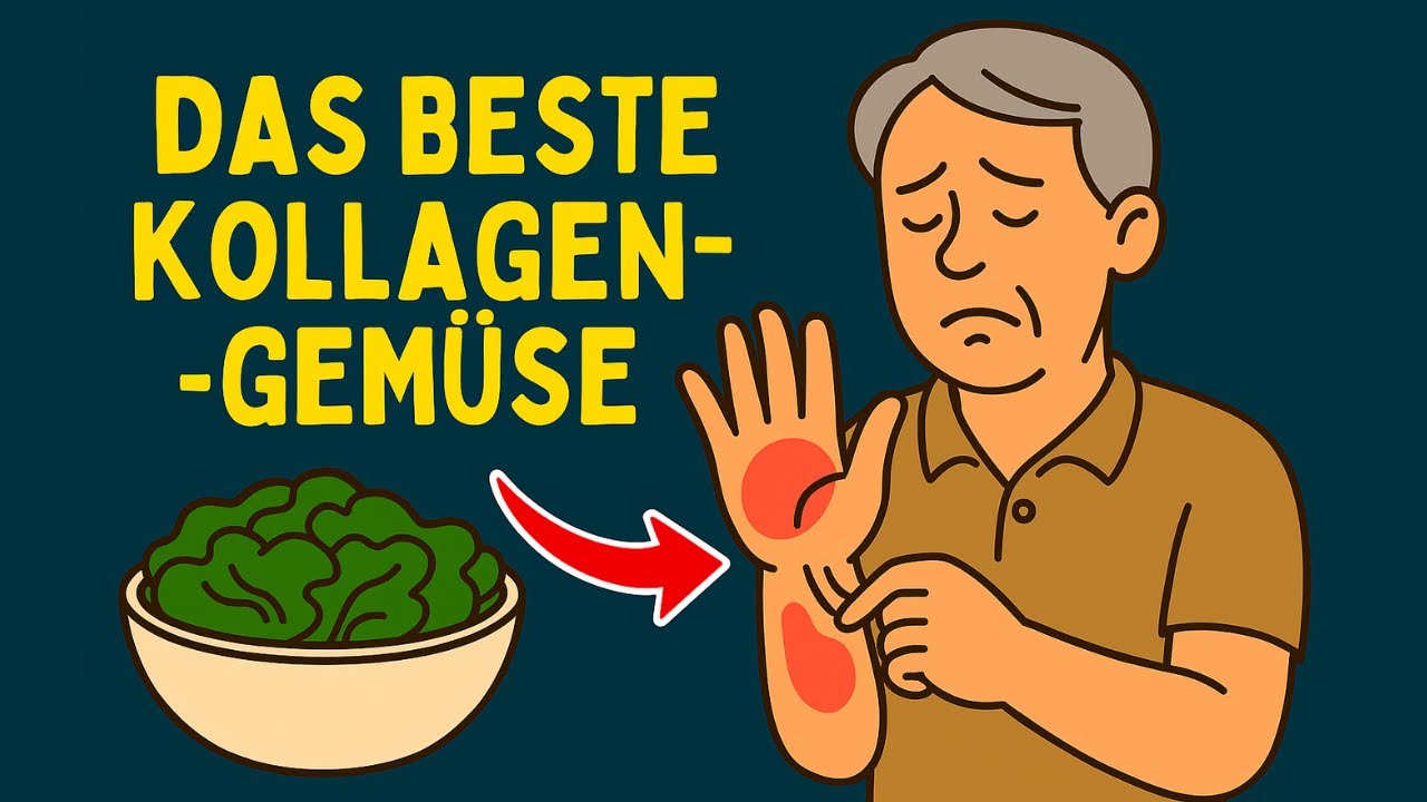 TSCHÜSS taube Hände & schwache Beine! 8 Kollagenfördernde Gemüsesorten!