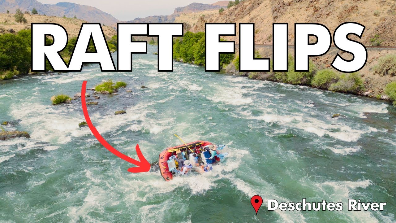 Whitehorse Rapid | Deschutes River | Raft Flip