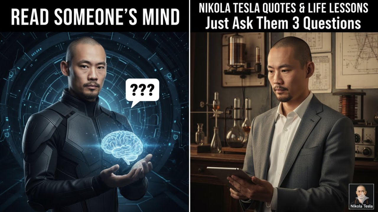 To Read Someone’s Mind, Ask These 3 Questions — Nikola Tesla’s Life Lessons | Shi Heng Yi wisdom
