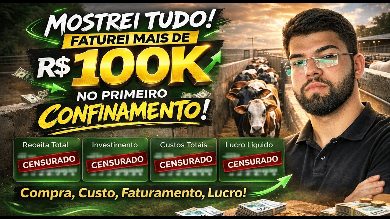 Faturei +100K No Primeiro Confinamento. Ninguém Te mostra Isso! (números reais)