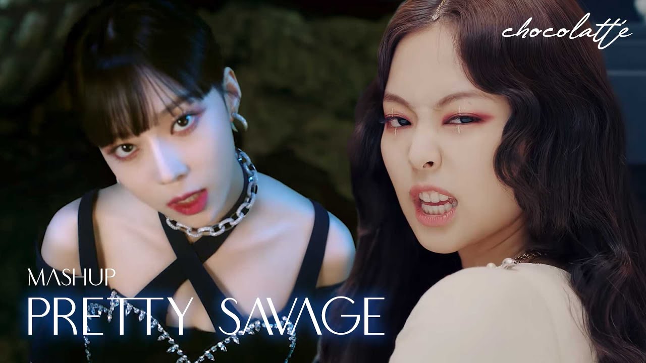 [MASHUP] aespa 에스파 / BLACKPINK 블랙핑크 - 'Pretty SAVAGE'