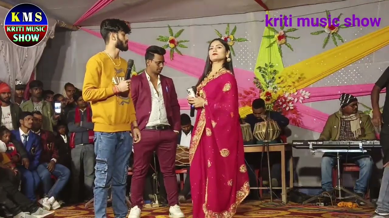 #viralvideo -काना के टुटलो मोती के हर। कोना उजरलो तोहार सिंगर। Usha Yadav Gaurav Thakur ka stage s..