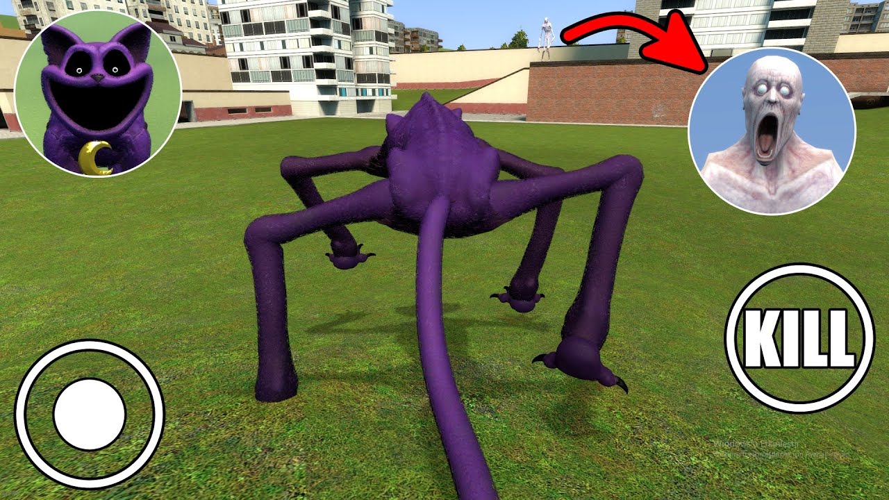 I BECAME a CATNAP vs SCP-096 in Garry's Mod!