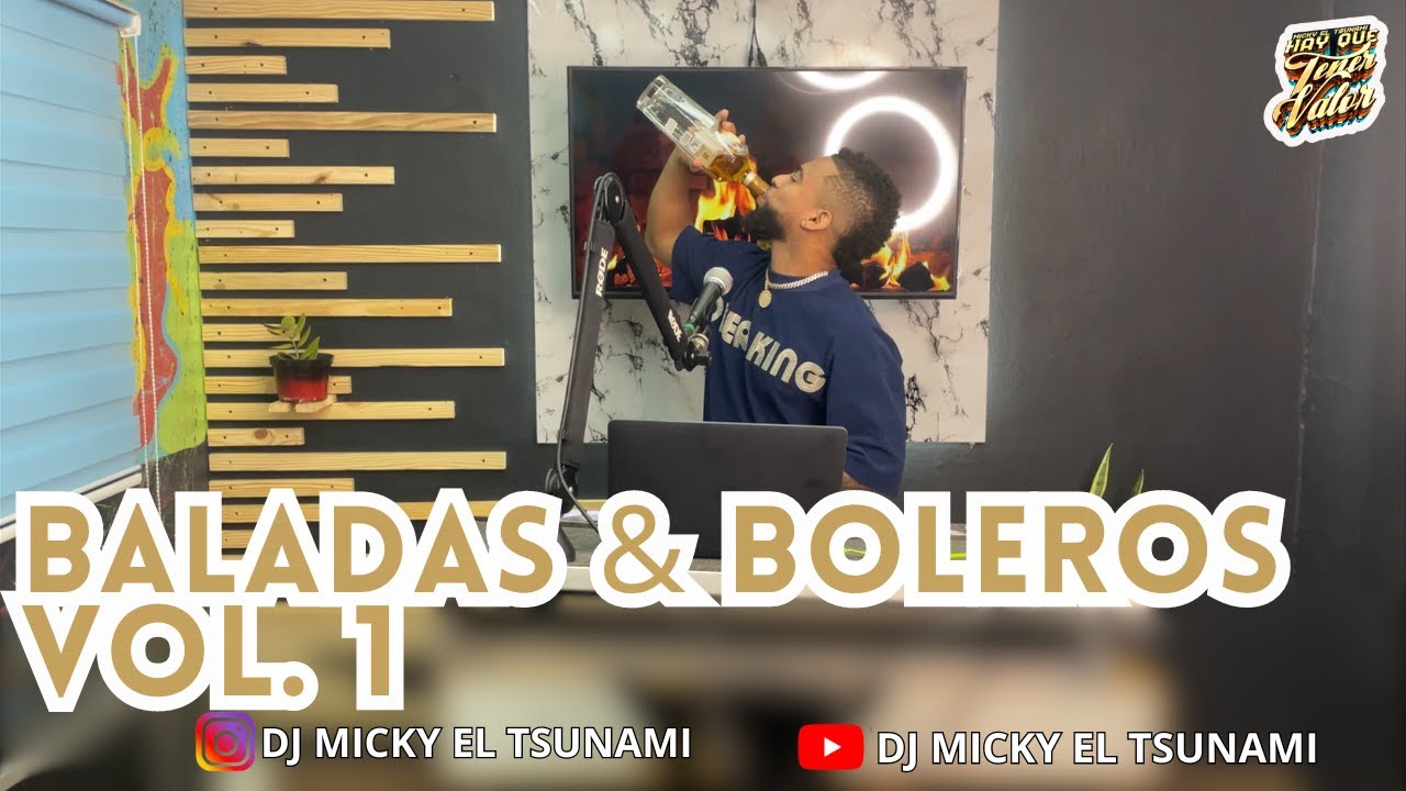 Baladas y boleros mix Vol.1  Luis miguel ❌ Julio iglesia ❌ Ana gabriel - Dj micky el tsunami 🍷