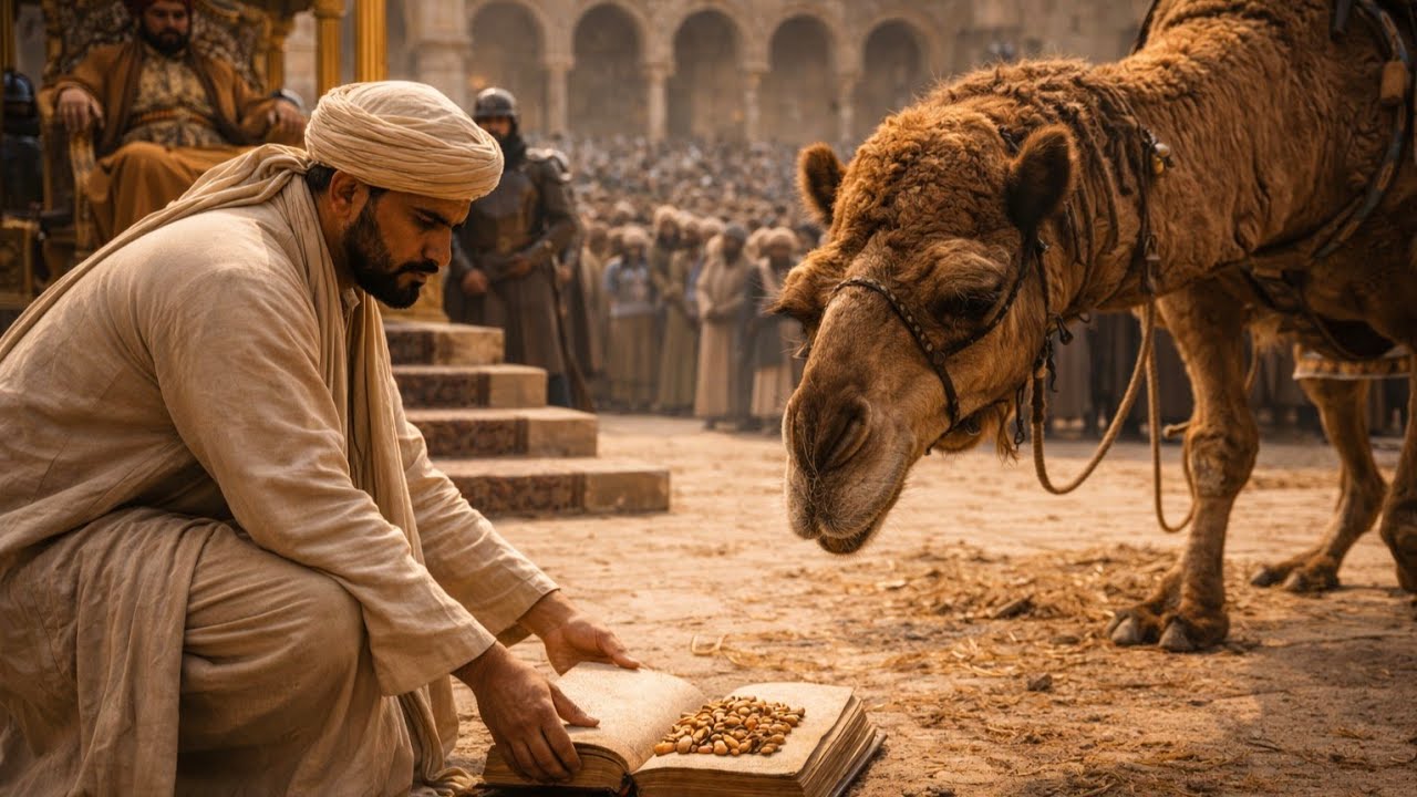 قصة الرجل الاعرابي وهدية الملك وحيلة الاربعين يوما ..!