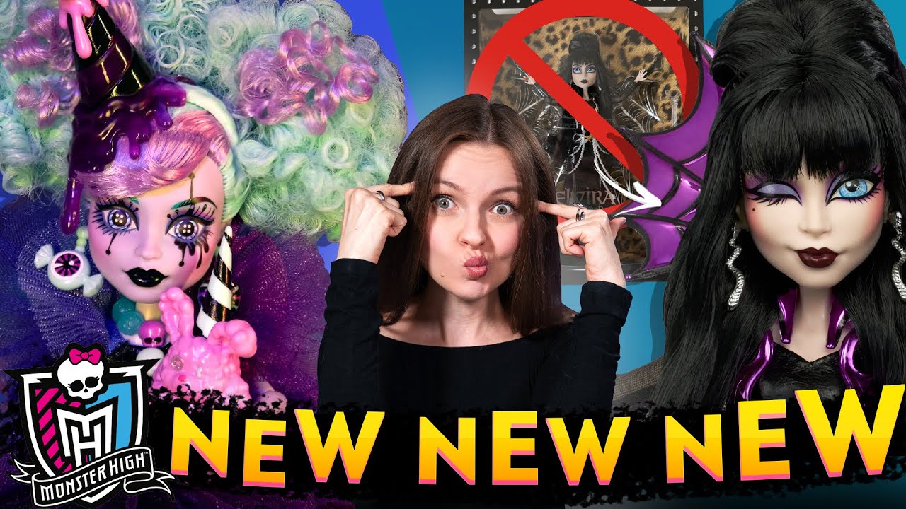 ЭТО БЕЗУМИЕ🤪Новости Monster High: Мяудатор и Перфоратор, пропавшая Эльвира, Твайла Комик Кон