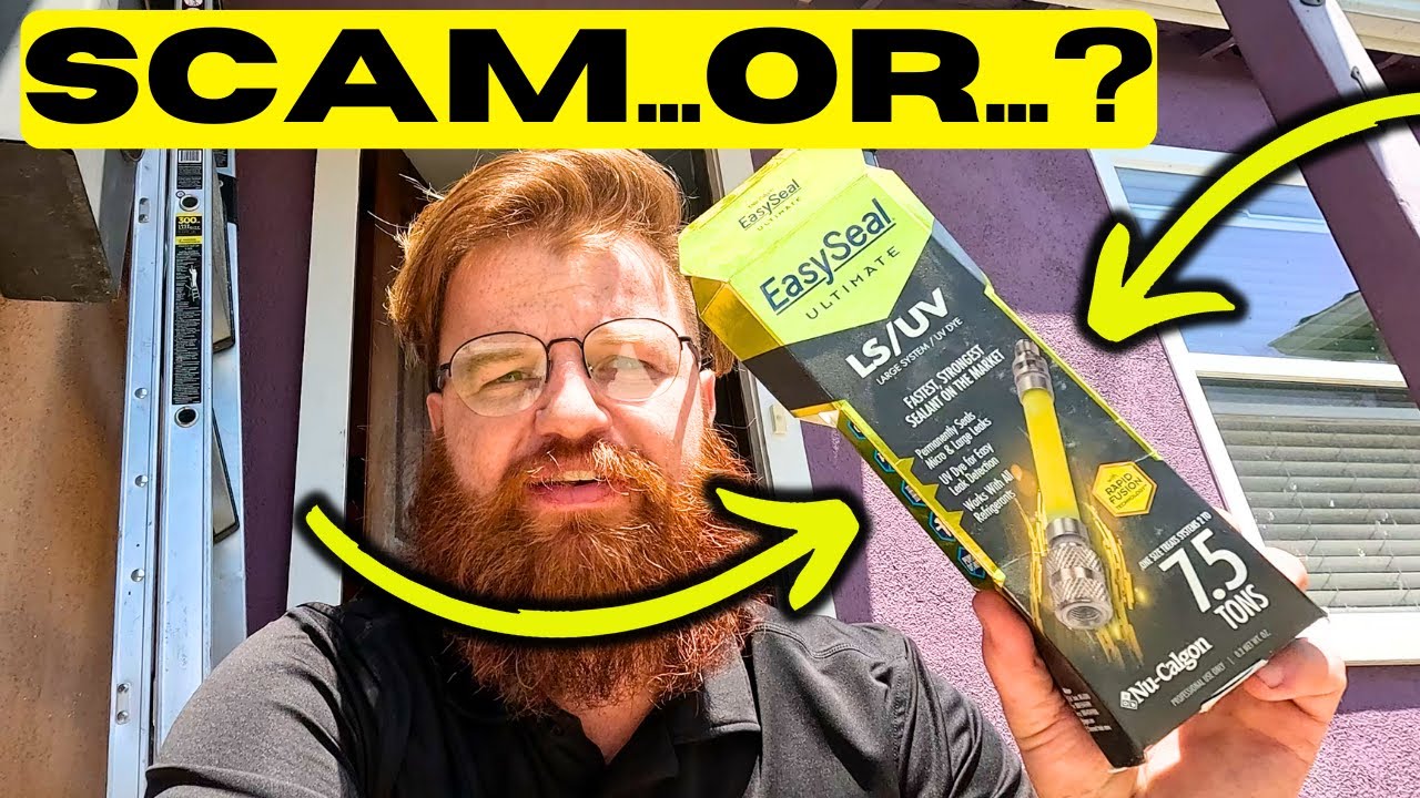 HVAC Leak Seal - Miracle Cure OR HVAC SCAM?? Does It Work? Example System