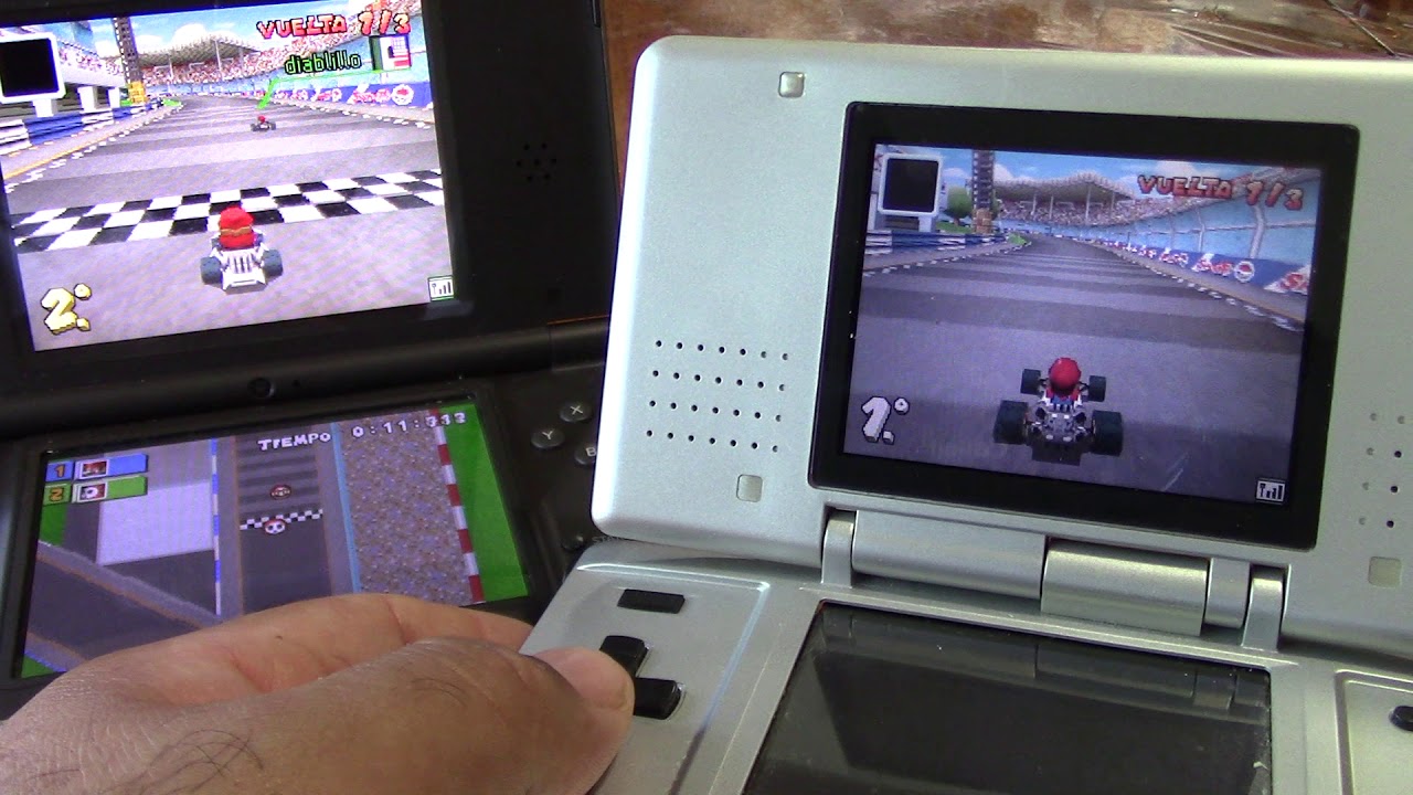 Muestra de funcionamiento de  2 Nintendos DS Multijugador