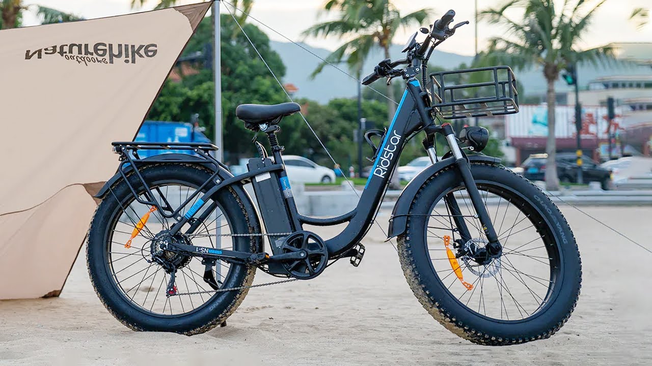RIDSTAR MN-26 Electric Bike 1500W Motor 48V 20AH Battery 26*4.0 Inch Fat Tire Electric Bike