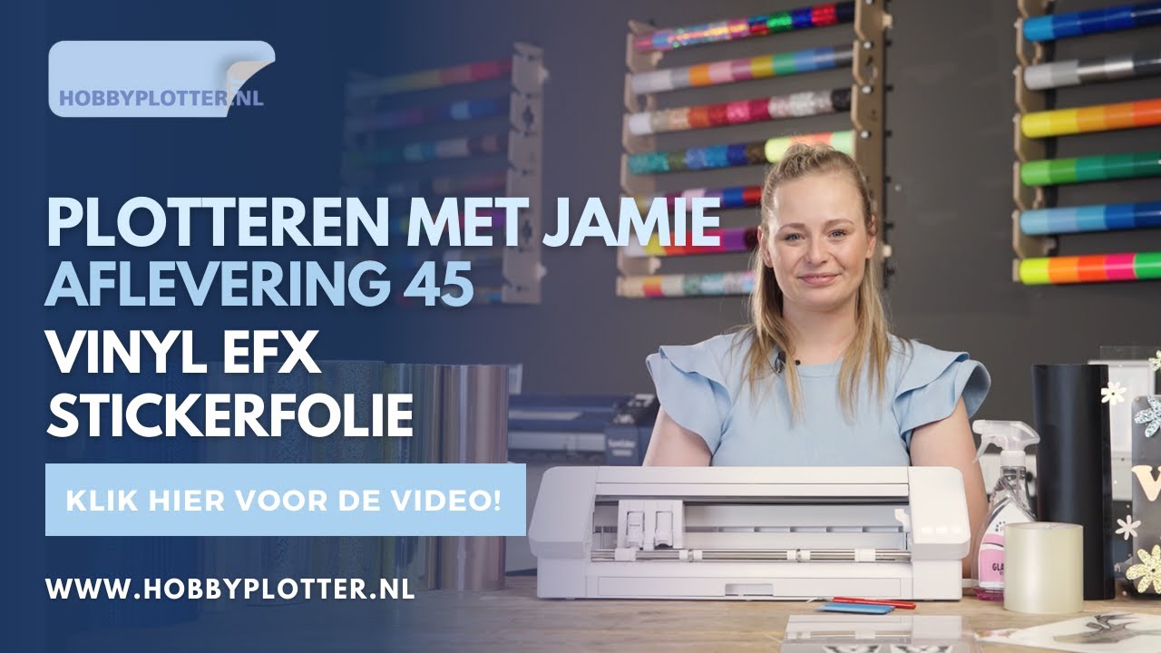 Plotteren met Jamie - Aflevering 45 - Vinyl EFX!