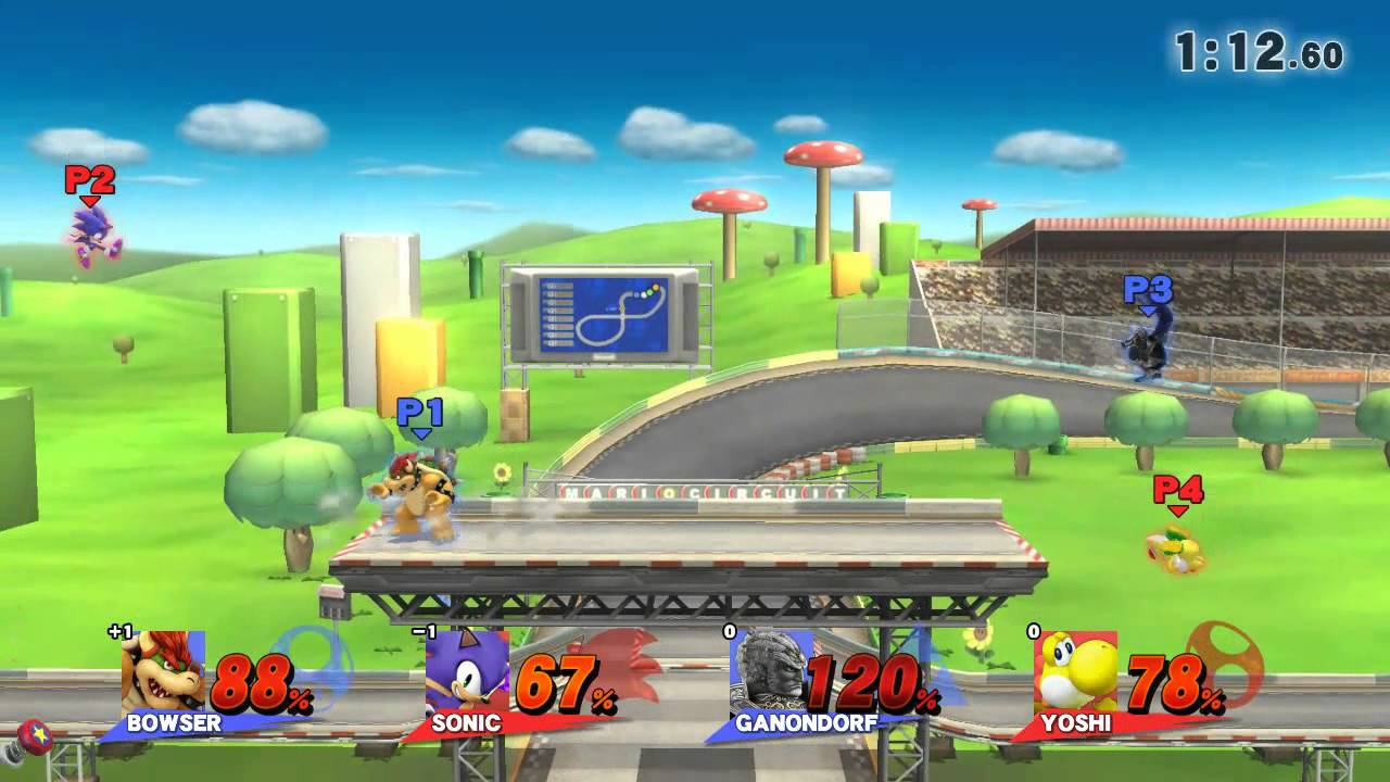 SSBWIIU team smash battle#4