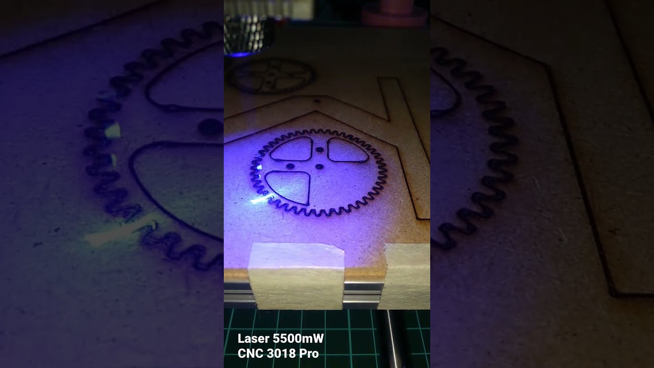 CNC 3018 Pro - Laser 5500mW - V03