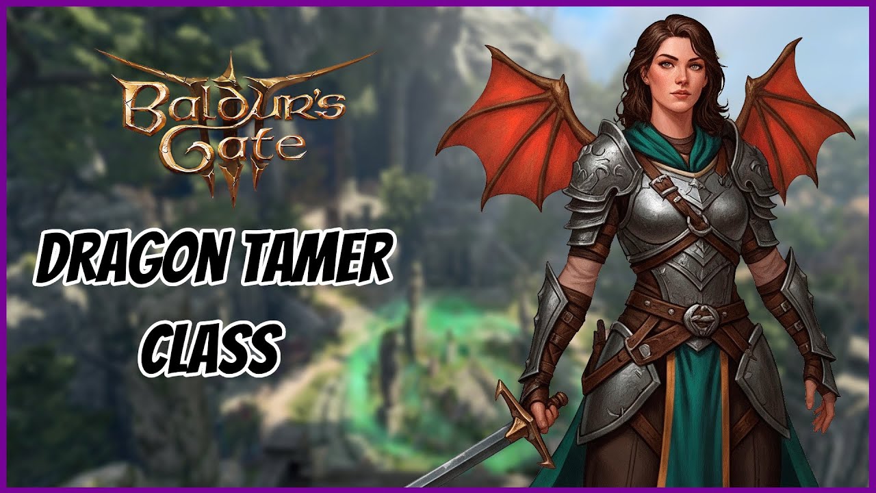 Dragon Tamer Class: Baldur's Gate 3 Class Showcase