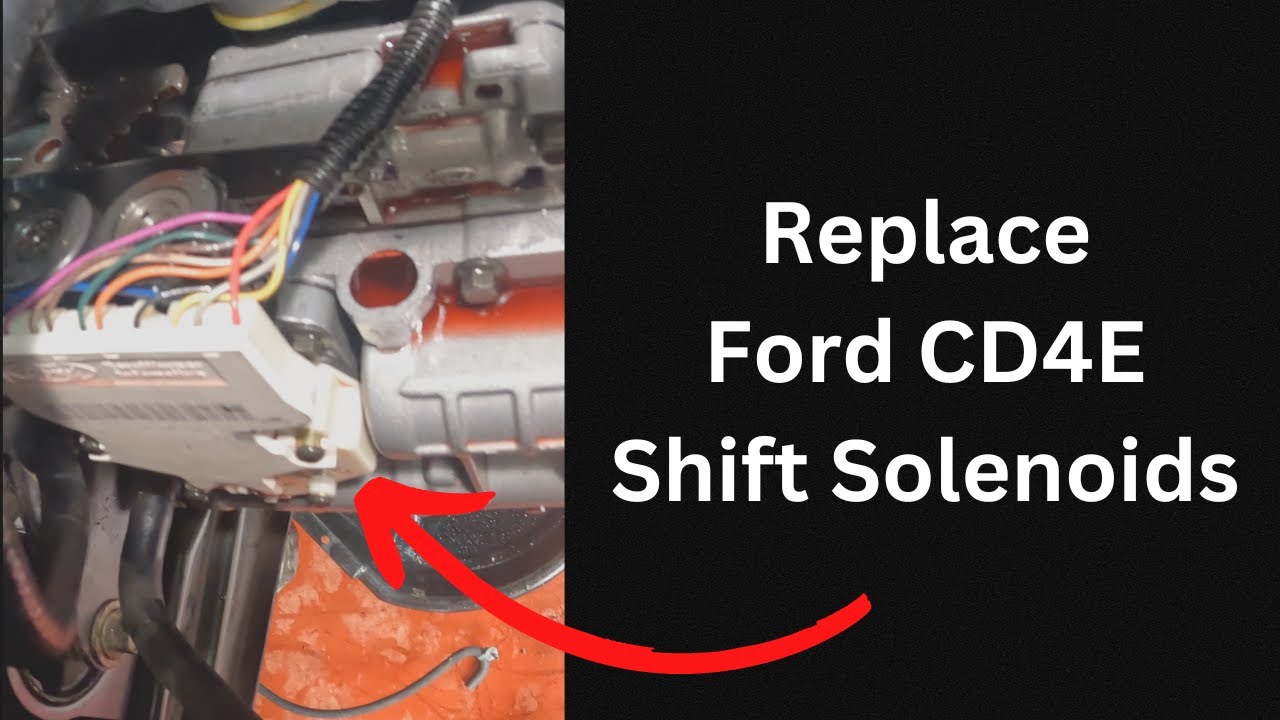 Как заменить соленоиды переключения передач Ford CD4E