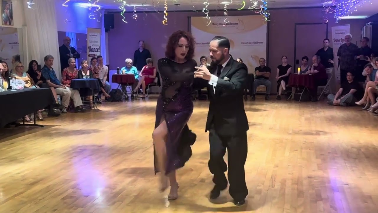 Carlos Urrego & Ruth Hernández: La Goyola. Milonga Maleva 8th Anniversary. WashingDC August 9, 2025