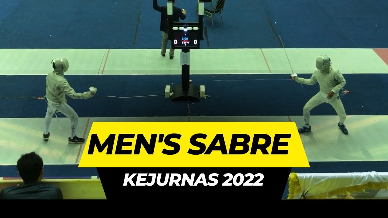 Fencing Men's Sabre : Elimination Round Kejurnas Anggar 2022