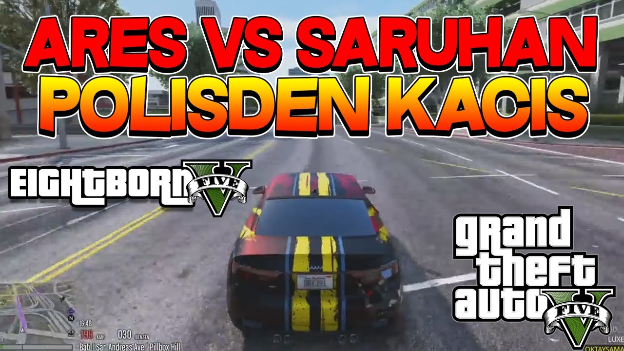 EightbornV Ares - Damian Vs Saruhan Kaya | Eightborn Rp Gta V Efsane Ka&ccedil;ış