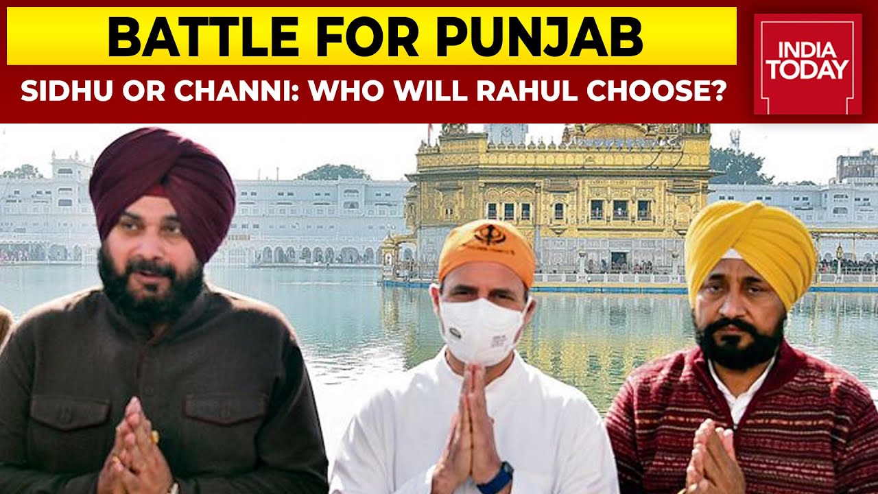 All Eyes Over Congress' Punjab CM Pick, Sidhu Or Channi? Who Will Rahul Gandhi Choose?