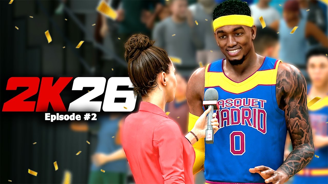 NBA 2k26 MyCareer #2 | Skipping College to Win In The Euro League