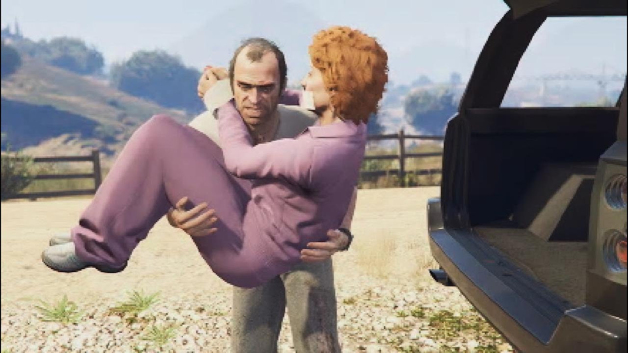 Trevor Kidnaps Martins Wife - Grand Theft Auto 5 - Part 11