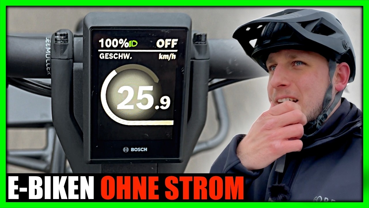 E-Bike Akku AUS: Braucht man noch ein normales Fahrrad? ❌⚡️