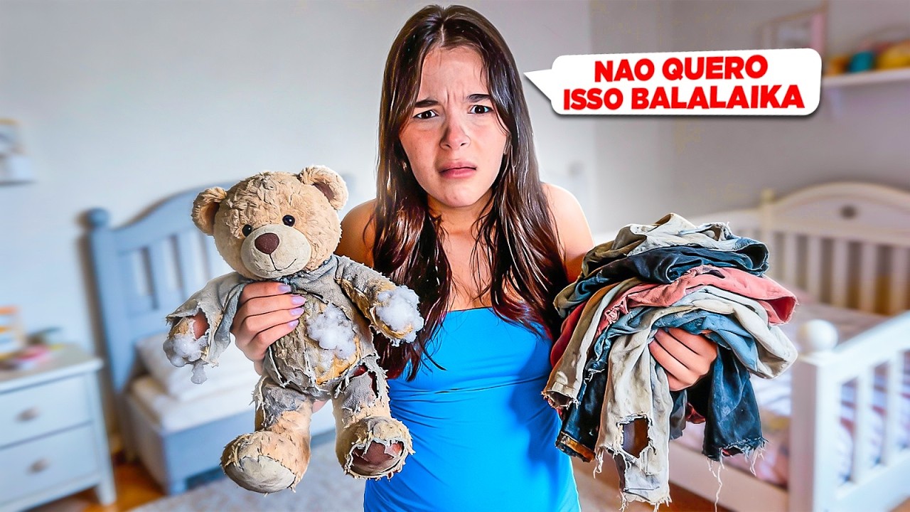 A MADU DESTRUIU O PRESENTE QUE EU DEI PRA FILHA DO TASPIO!! 💔
