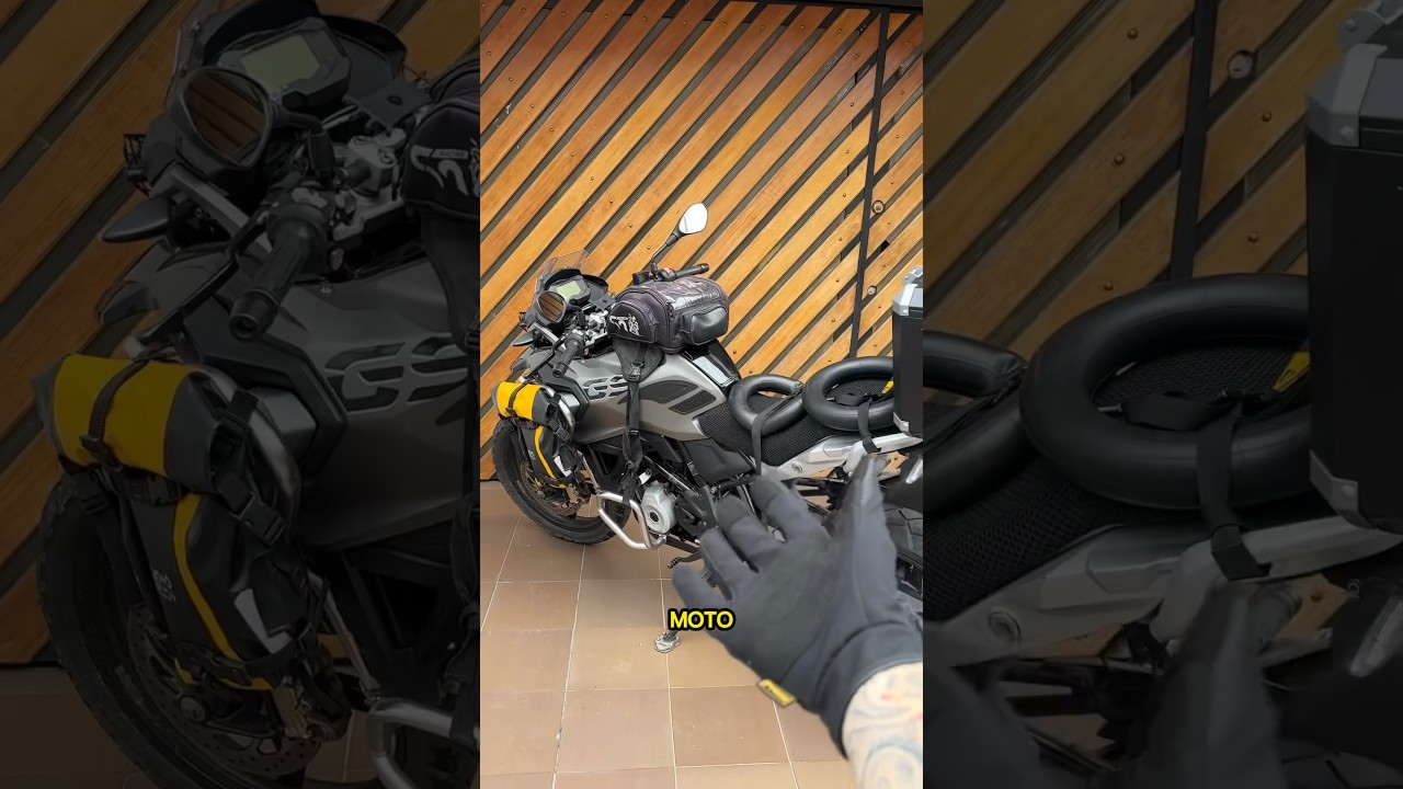 El mejor equipaje para viajar en moto! 🔥🔥🇨🇴 #moto #viajes #motoviajero #equipaje #moto #maletas