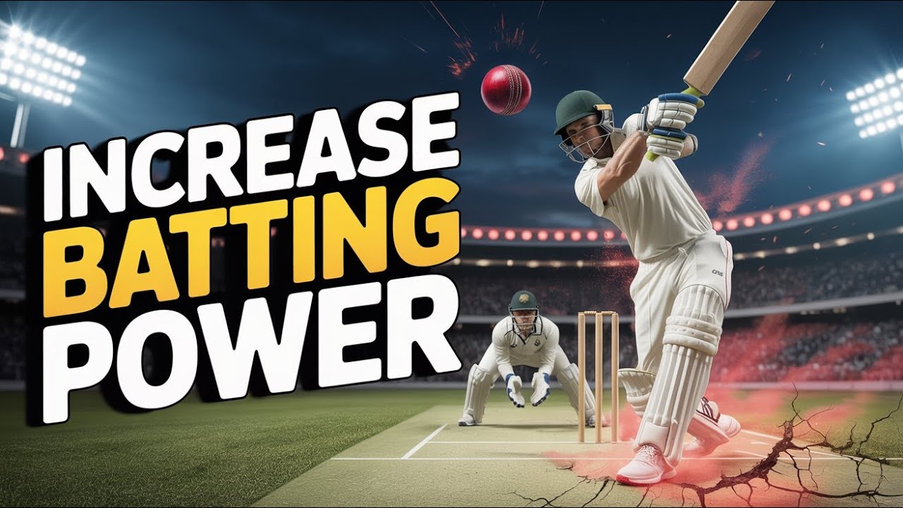 5 Explosive Home Drills!” Boost Your Batting Power 10X
