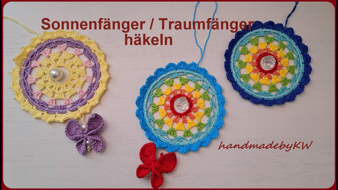 Sonnenfänger 🌞Traumfänger💫 häkeln