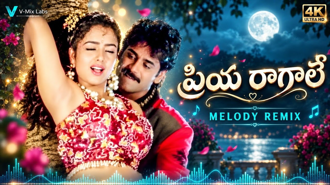 Priya Raagale 🎶 | Nagarjuna, Ramya Krishna & Soundarya | Hello Brother (1994) | Melody Remix