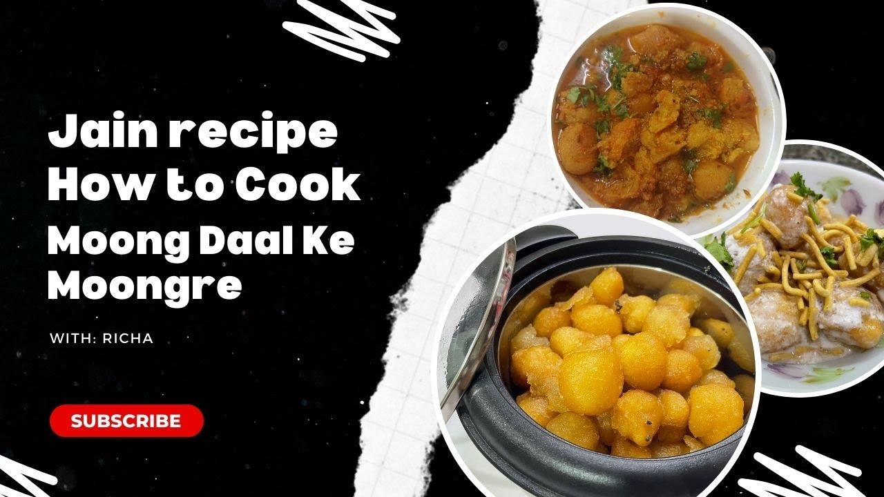 How to make Moong Daal Ke Moongre , Step by Step guide to Moongre Recipe