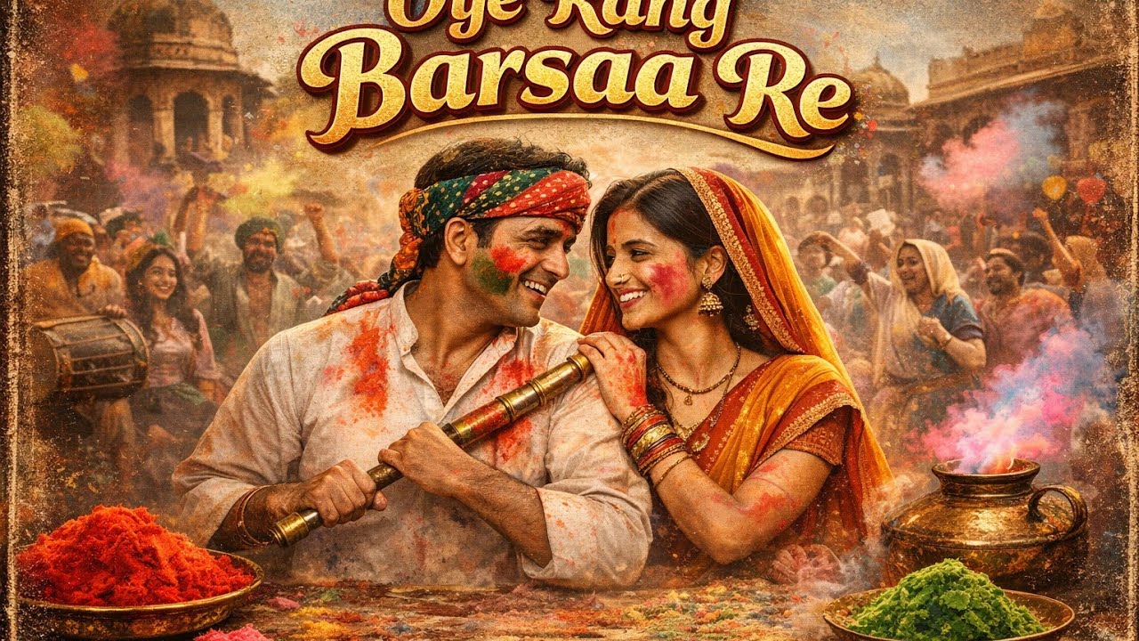 Oye Rang Barsaa Re – Happy Holi Special Song 🔥🎉