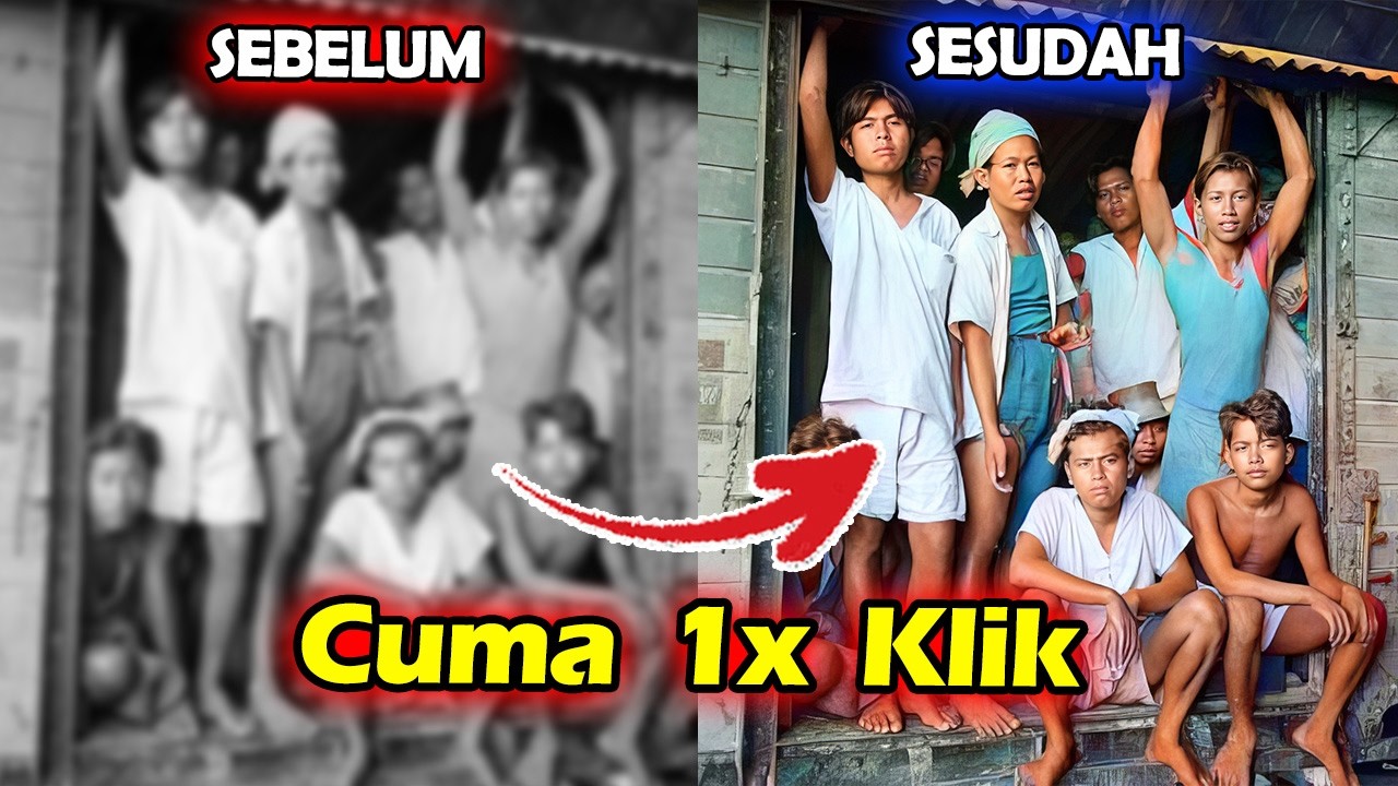 Cara Memperbaiki Foto Lama Yang Sudah Rusak