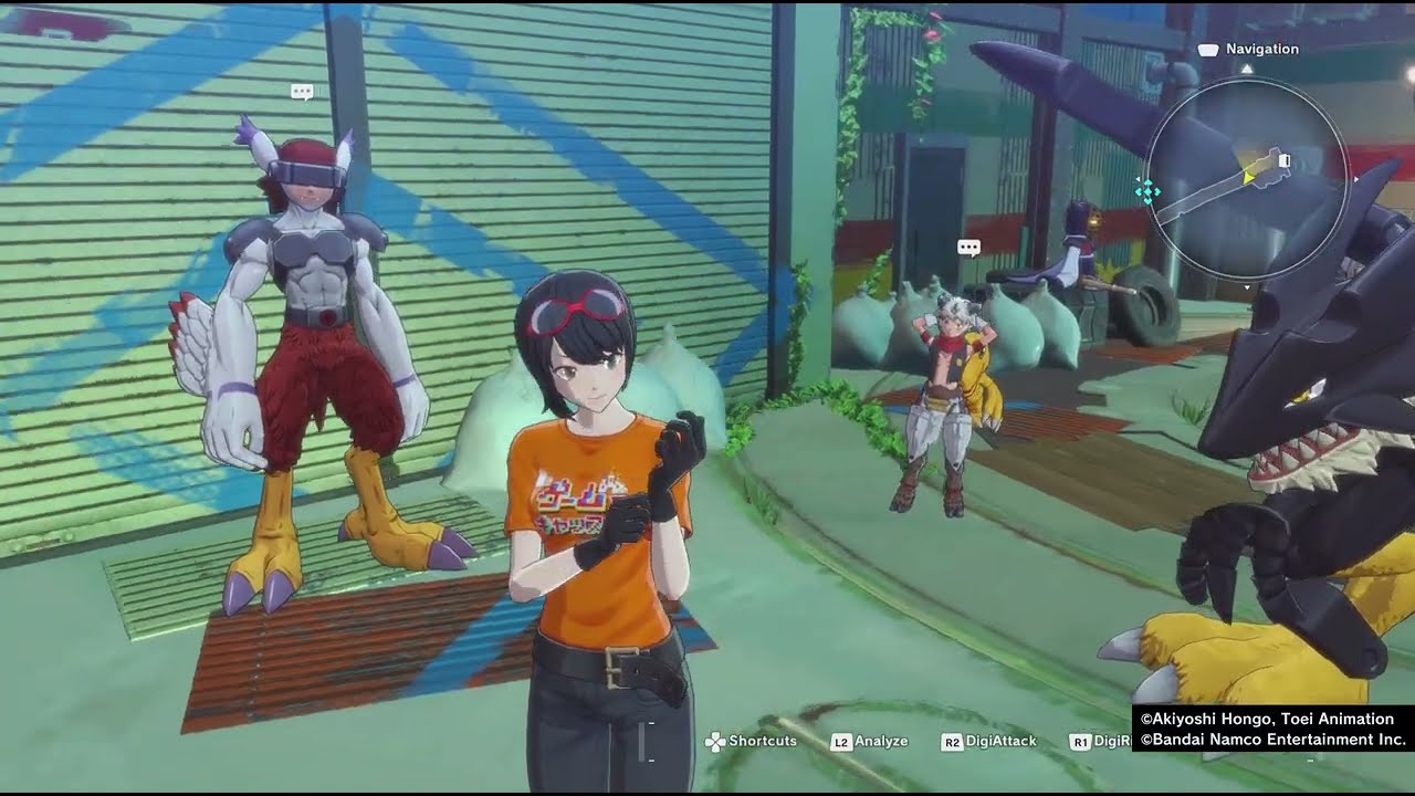 Digimon Story Time Stranger Episode 15 Central Tower