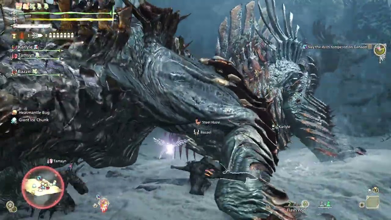 Monster Hunter Wilds  - AT Jin Dahaad - The Cold Path to Oblivion - 16'17''70