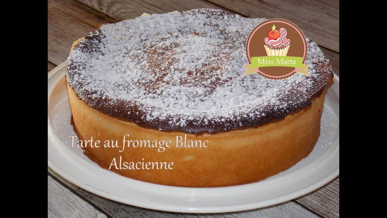Recette Tarte au Fromage Blanc Alsacienne - Käsekuchen - recette de famille - Miss Marta