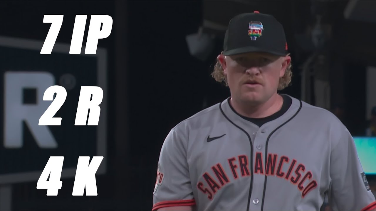 Logan Webb Throws 7 Strong Innings with Just 2 Hits Allowed vs Dodgers