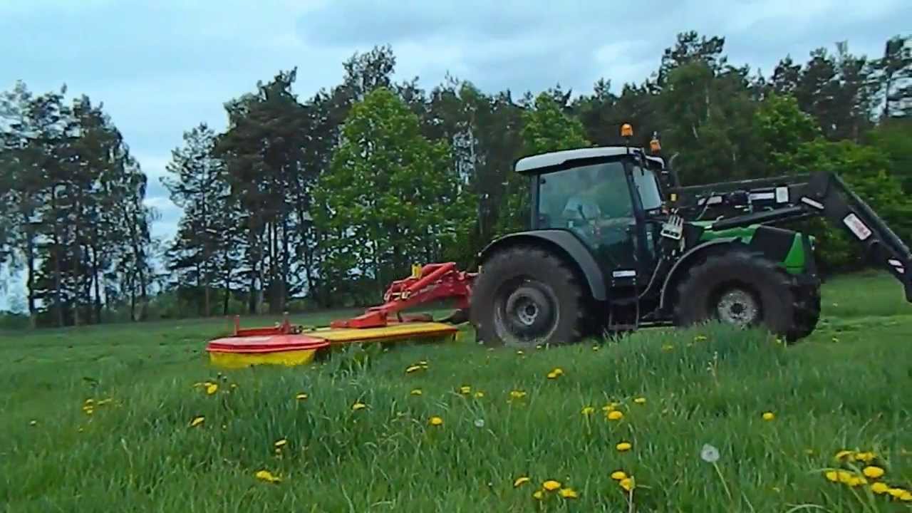 Sianokiszonka 2012 cz.I.Agrofarm 420 Pottinger Nova Cat 265 H Zdunówek