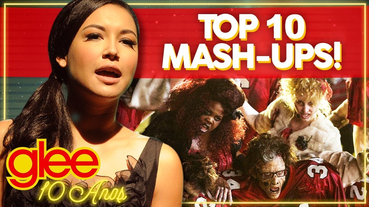 10 MELHORES MASH-UPS DE GLEE! Glee 10 Anos | Alice Aquino