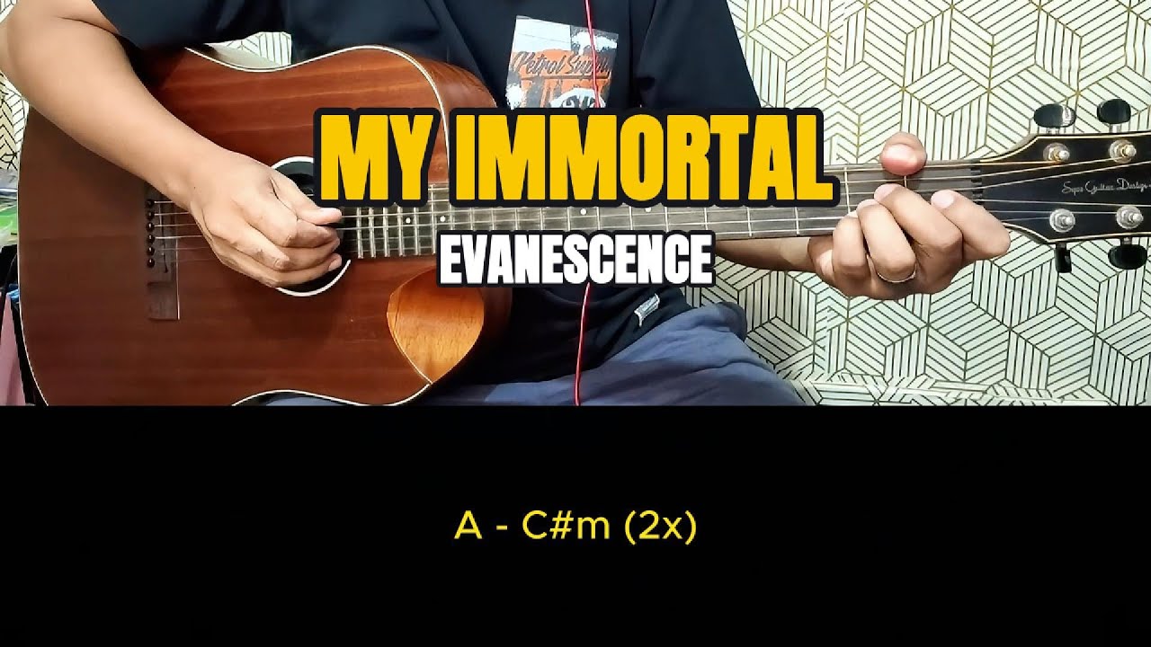 My Immortal - Evanescence | Easy Guitar Tutorial