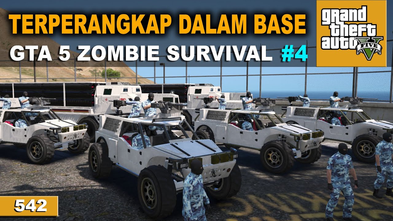 GTA 5 ZOMBIE SURVIVAL - JHONNY DIJEBAK MERRYWEATHER #542