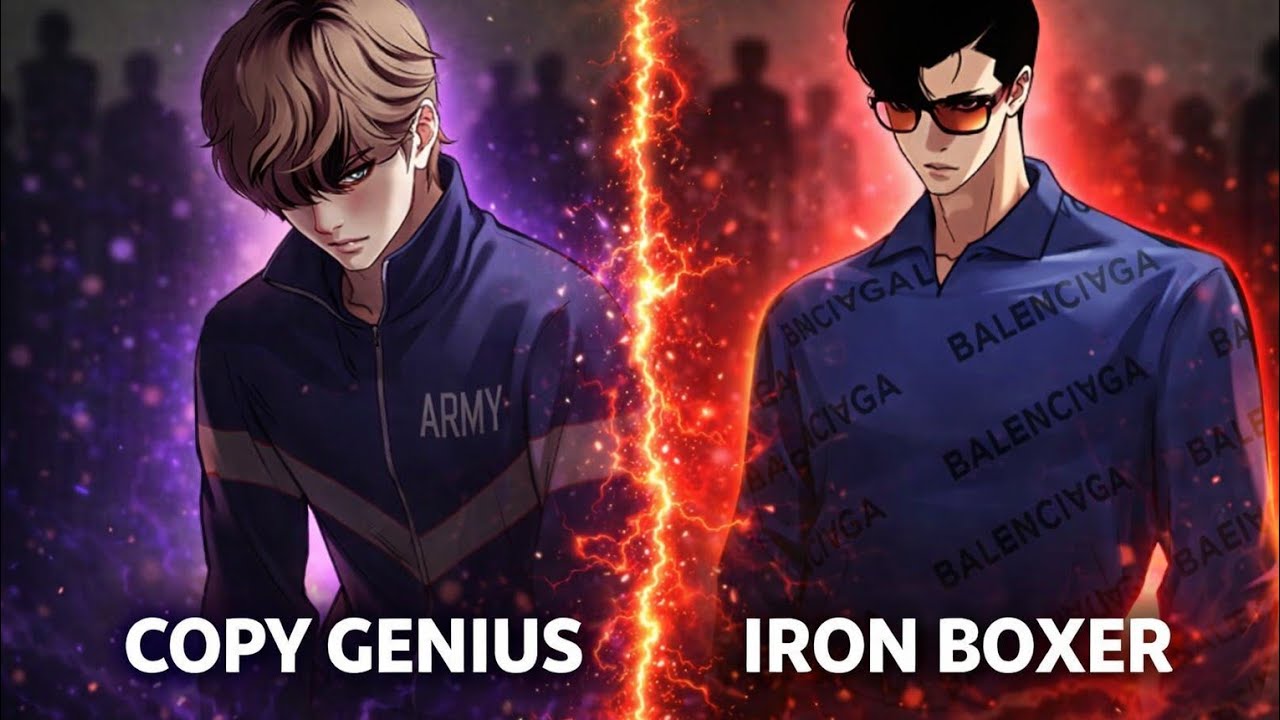 Zack Vs Johan 🔥 | Iron boxer Vs Copy Genius ❤️‍🩹 | Lookism amv 💯 | #lookism #gunpark #amv 