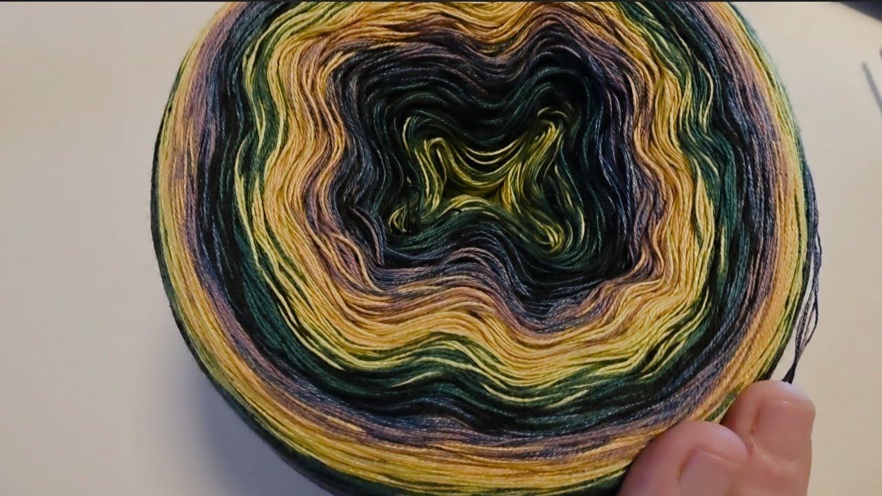 Tuch 🔸️YellowStone🔸️ | Häkelanleitung | Asymmetrisches Dreieckstuch  | Garnmanufaktur ✨️🧶✨️