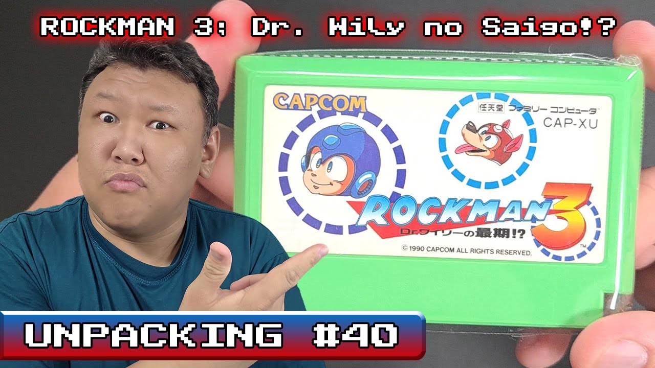 Unpacking #40 (volod91) - Rockman 3: Dr. Wily no Saigo!?