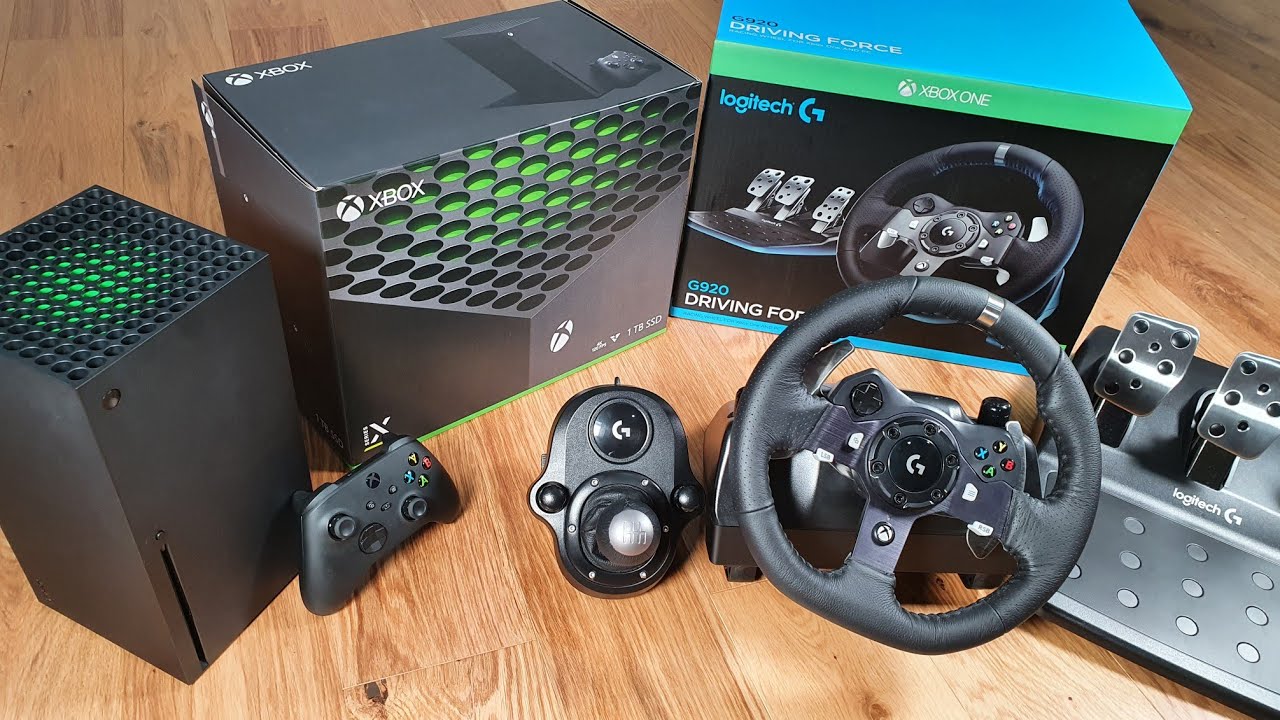 Logitech G920 with Xbox Series X